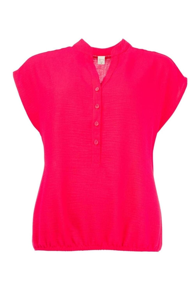 LUCIE SL WASHED CRINCLE WOVEN 25S4U28702 415 fuchsia